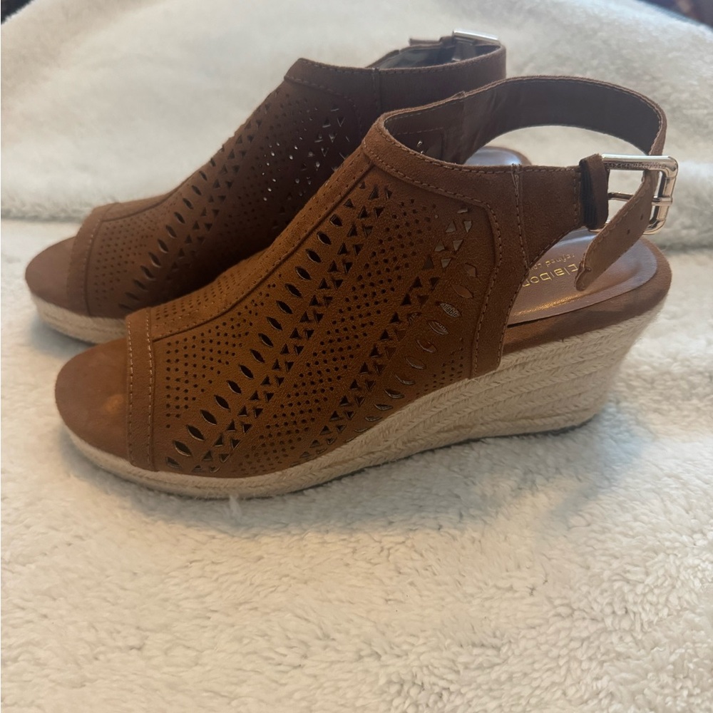 Liz Claiborne wedge sandals